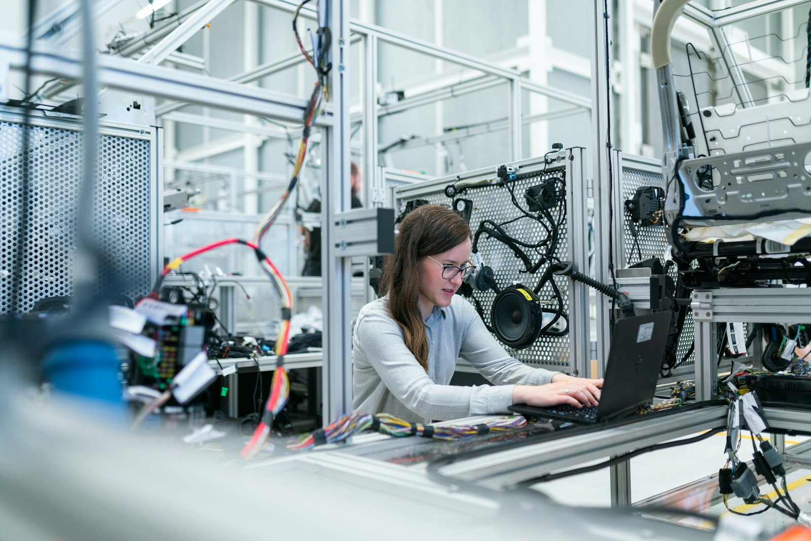 Optical testing and engineering area at Canjin Technology